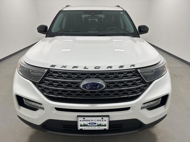 Used 2022 Ford Explorer XLT with VIN 1FMSK8DH0NGA85465 for sale in Pine River, Minnesota