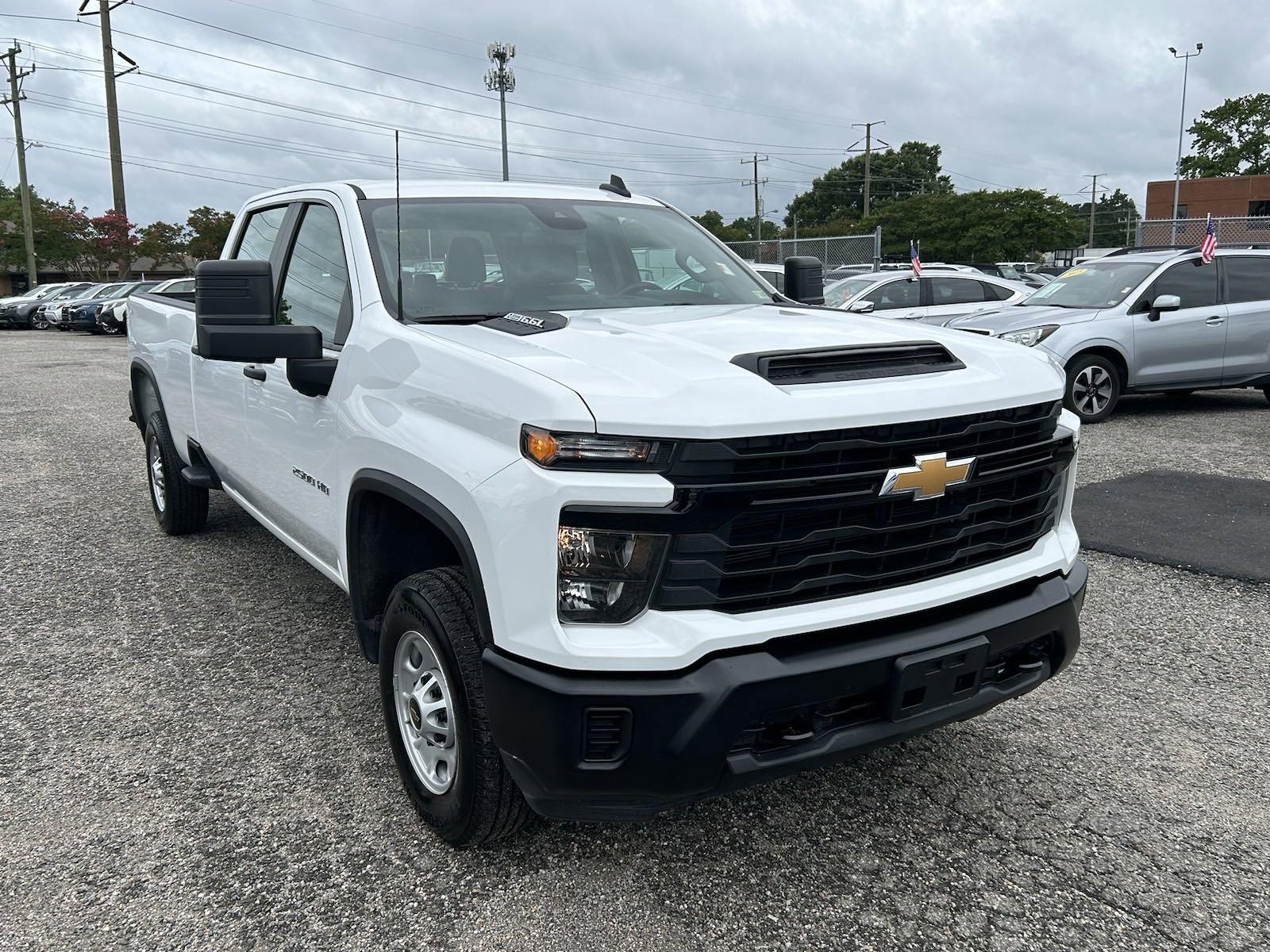 Used 2024 Chevrolet Silverado 3500HD Work Truck with VIN 1GC4WLE74RF283973 for sale in Virginia Beach, VA