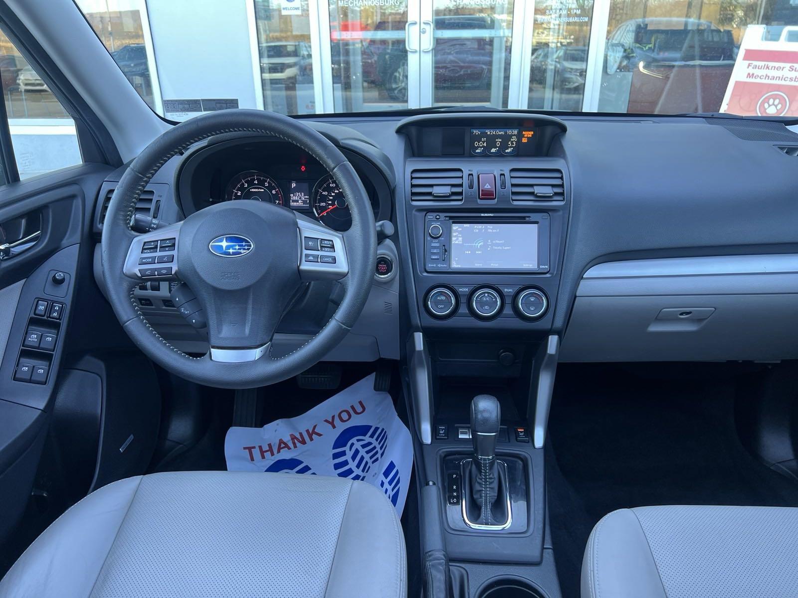 Used 2015 Subaru Forester i Touring with VIN JF2SJAWC4FH530593 for sale in Mechanicsburg, PA