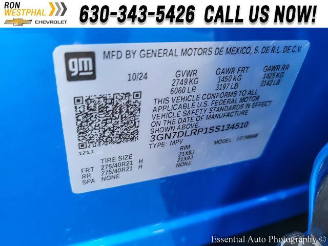 2025 Chevrolet Equinox EV Vehicle Photo in AURORA, IL 60503-9326