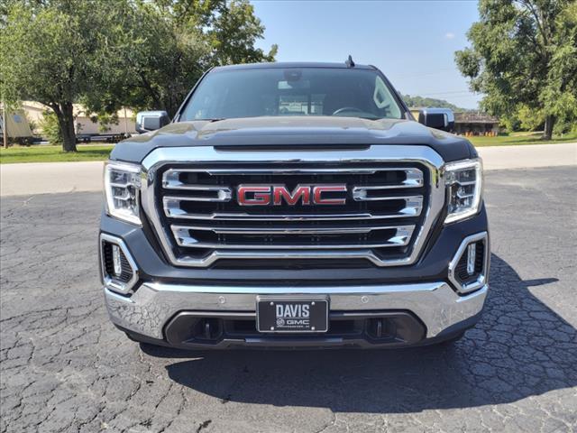 Used 2021 GMC Sierra 1500 SLT with VIN 3GTU9DET2MG170640 for sale in Harrison, AR