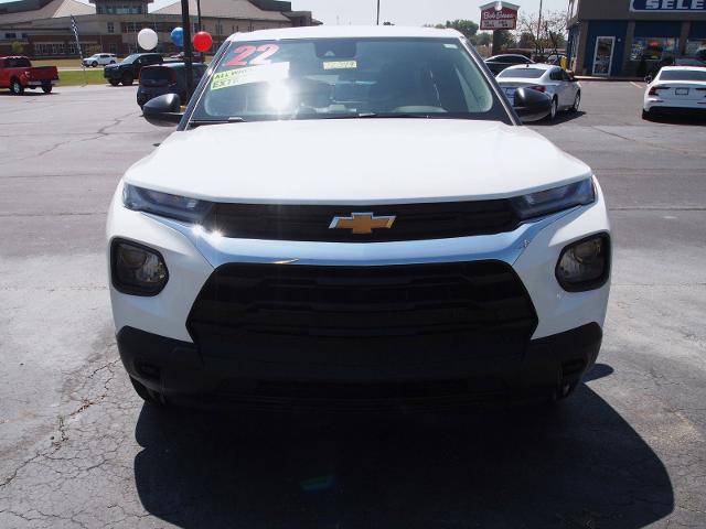 Used 2022 Chevrolet Trailblazer LS with VIN KL79MNSL6NB047932 for sale in Madison, IN