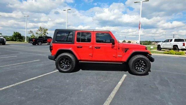 Used 2019 Jeep Wrangler Unlimited Sahara with VIN 1C4HJXEN2KW591560 for sale in Huntsville, AL