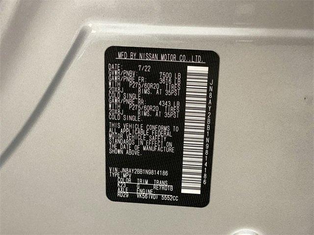 2022 Nissan Armada Vehicle Photo in PORTLAND, OR 97225-3518