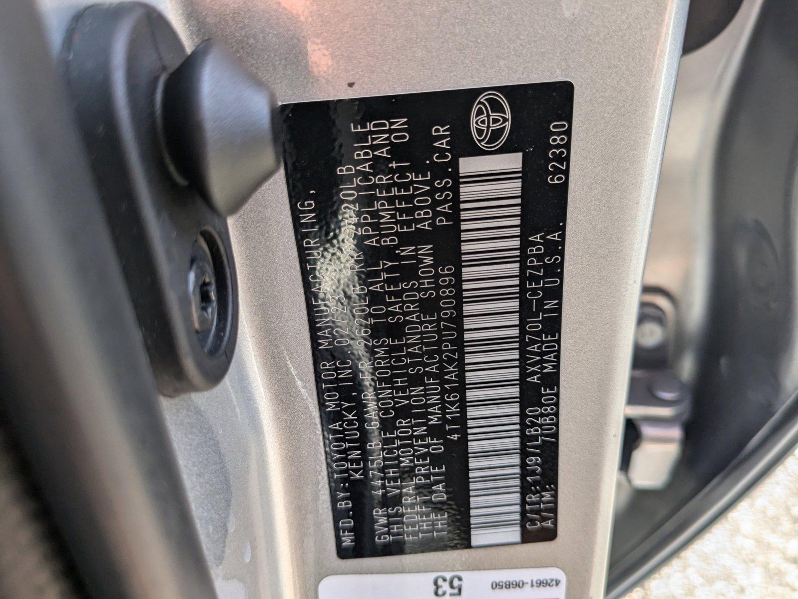 2023 Toyota Camry Vehicle Photo in MIAMI, FL 33134-2699