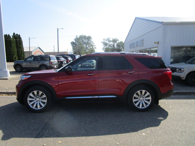 Used 2021 Ford Explorer Limited with VIN 1FMSK8FH1MGA31099 for sale in Wishek, ND