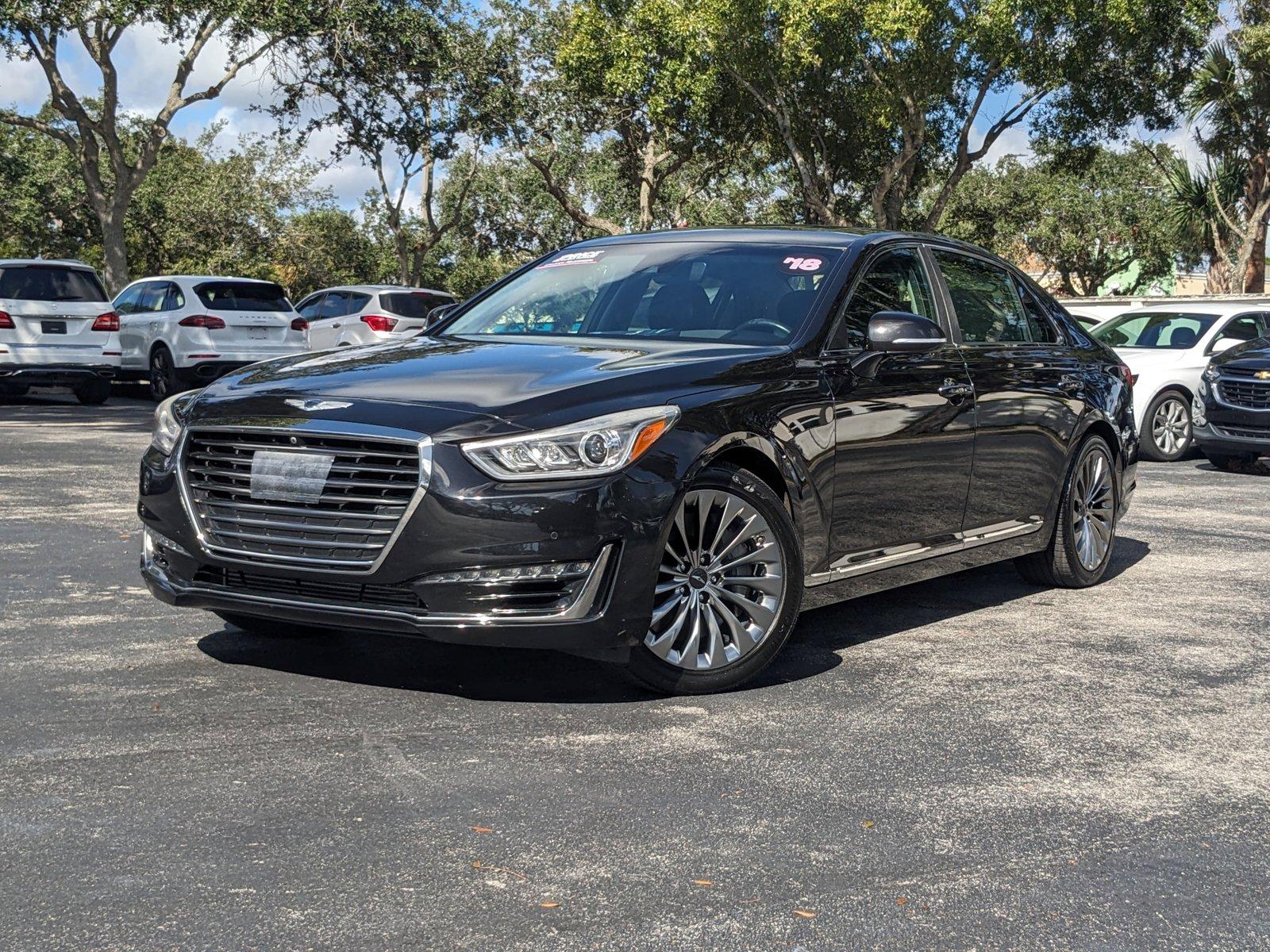 2018 Genesis G90 Vehicle Photo in GREENACRES, FL 33463-3207