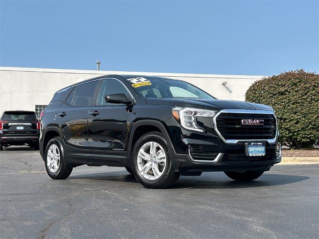 Certified 2022 GMC Terrain SLE with VIN 3GKALMEV6NL110928 for sale in Naperville, IL