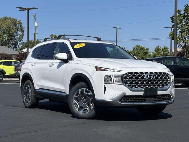 2021 Hyundai SANTA FE Hybrid Vehicle Photo in Highland, IN 46322-2506