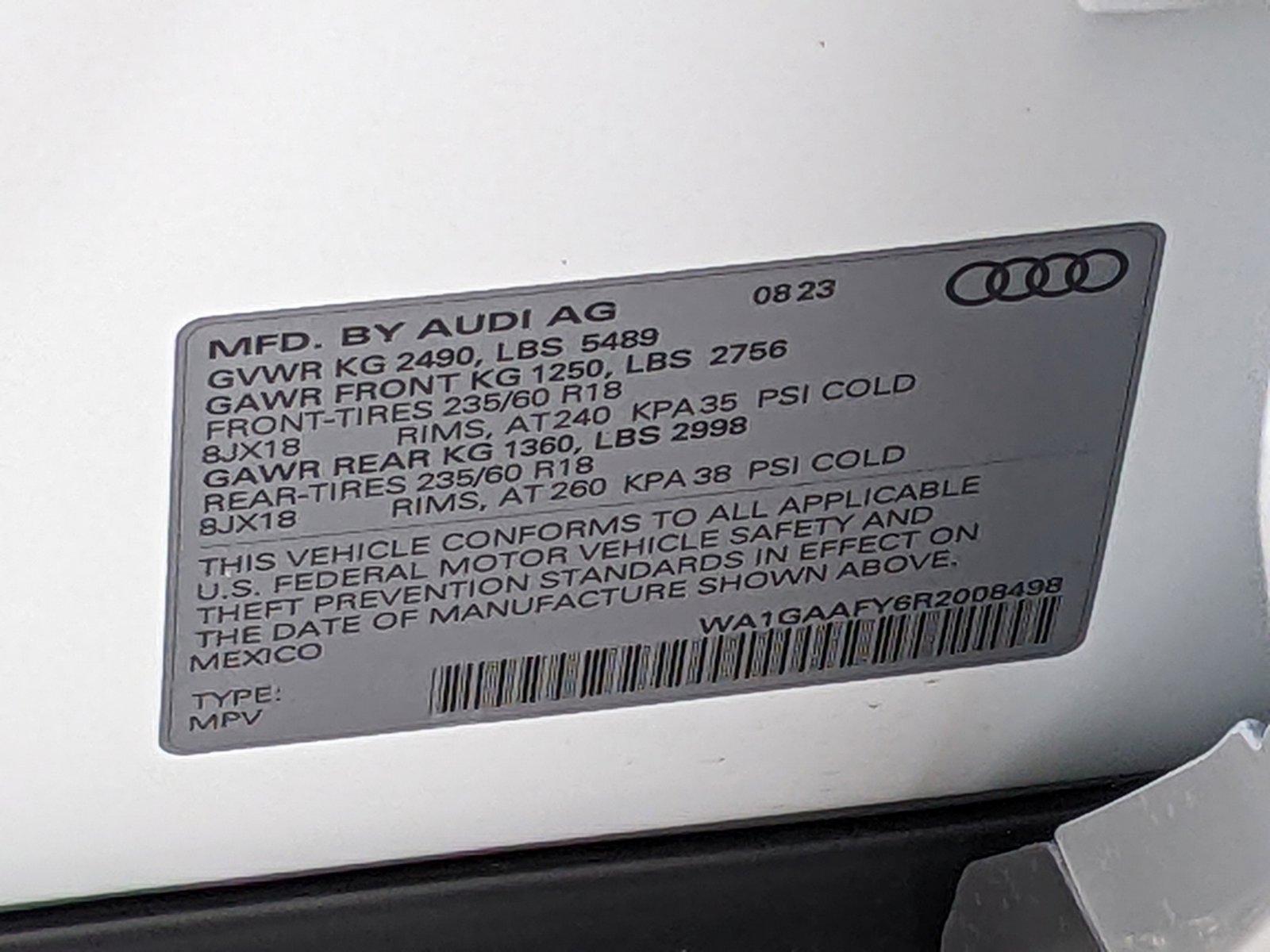 2024 Audi Q5 Vehicle Photo in Cockeysville, MD 21030