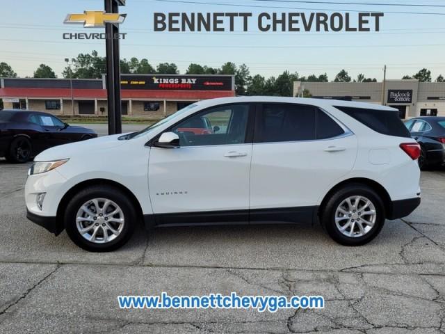 Used 2021 Chevrolet Equinox LT with VIN 3GNAXKEV4MS128747 for sale in Kingsland, GA