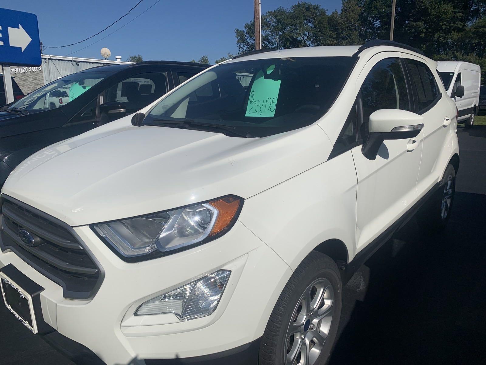 Used 2020 Ford Ecosport SE with VIN MAJ6S3GL1LC314156 for sale in Greene, NY