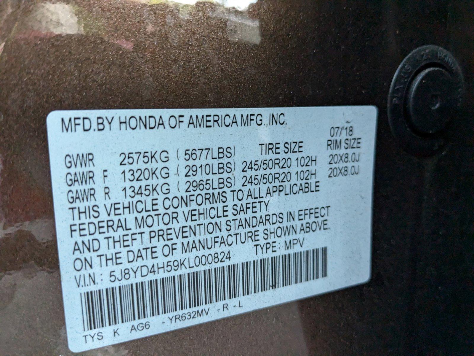 2019 Acura MDX Vehicle Photo in Sanford, FL 32771