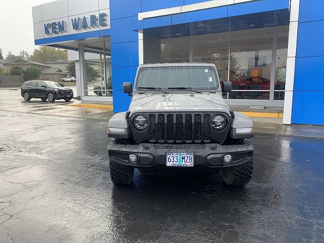 Used 2021 Jeep Gladiator WILLYS with VIN 1C6HJTAG2ML565018 for sale in North Bend, OR