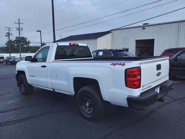 Used 2018 Chevrolet Silverado 1500 Work Truck 1WT with VIN 1GCNKNECXJZ311593 for sale in Salem, OH