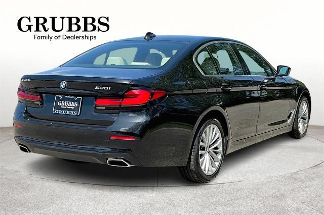 Used 2023 BMW 5 Series 530i with VIN WBA53BH06PCN04359 for sale in Tulsa, OK