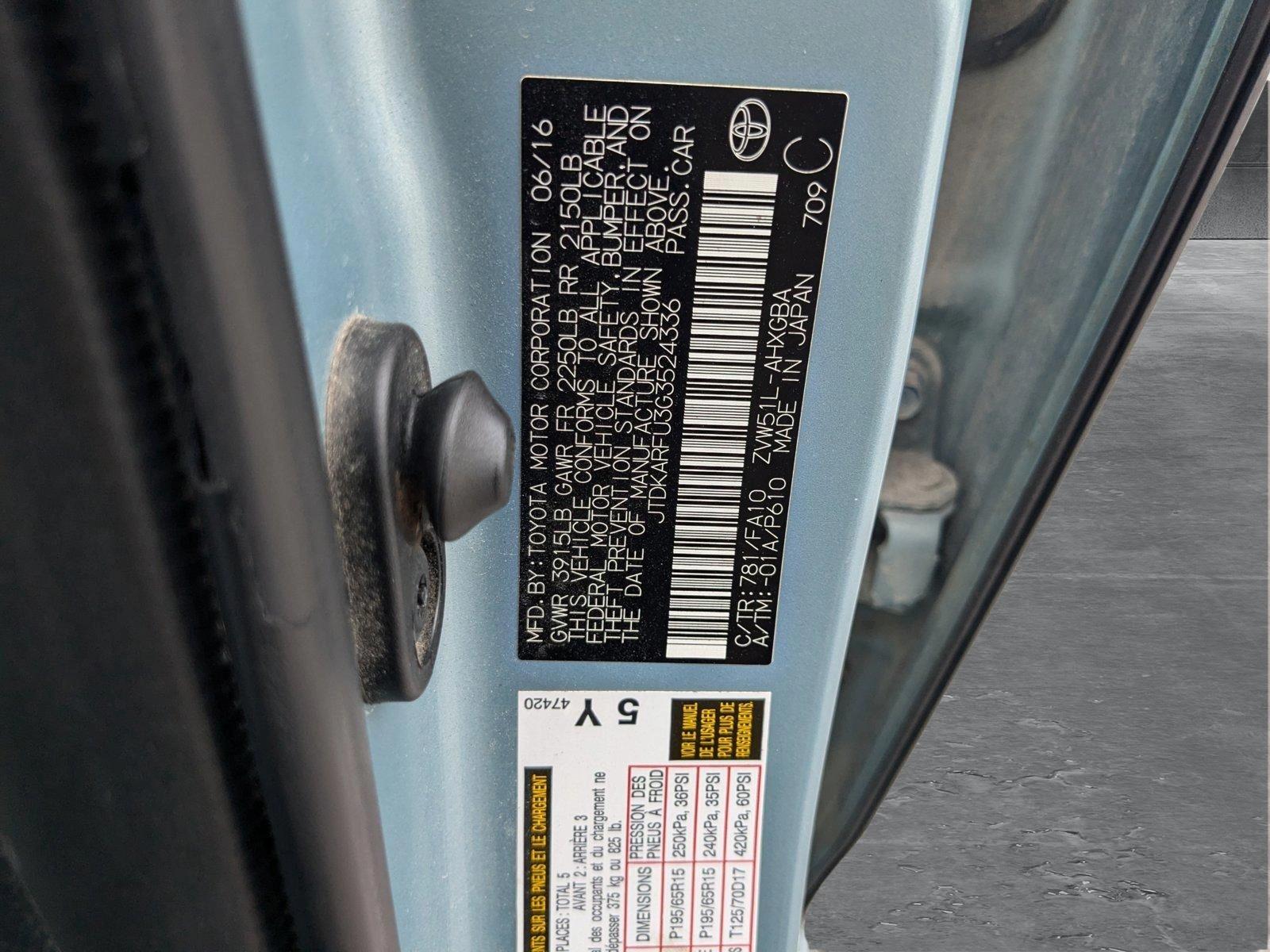 2016 Toyota Prius Vehicle Photo in Winter Park, FL 32792