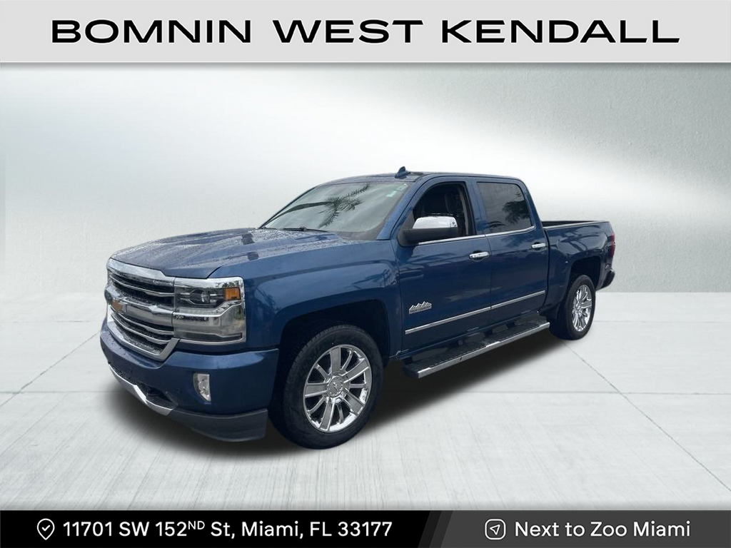 Used 2018 Chevrolet Silverado 1500 High Country with VIN 3GCPCTEC3JG142155 for sale in Miami, FL