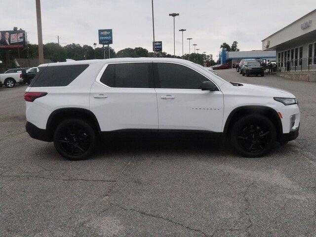 Used 2022 Chevrolet Traverse LS with VIN 1GNERFKWXNJ102480 for sale in Gainesville, GA