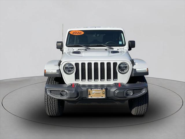 Used 2020 Jeep Wrangler Unlimited Rubicon with VIN 1C4HJXFN1LW134884 for sale in Huntington, NY