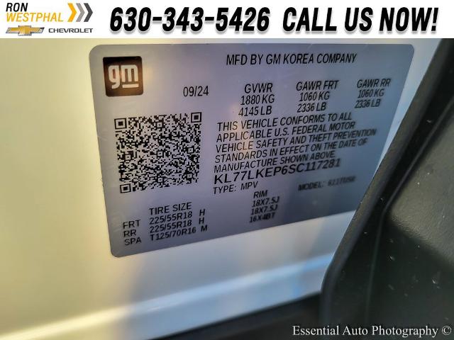 2025 Chevrolet Trax Vehicle Photo in AURORA, IL 60503-9326