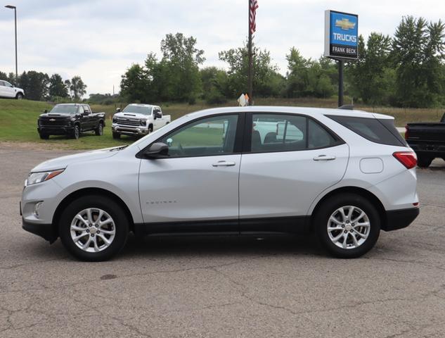 Used 2019 Chevrolet Equinox LS with VIN 2GNAXSEVXK6124200 for sale in Jonesville, MI