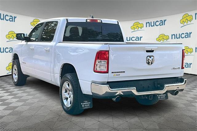 Used 2021 RAM Ram 1500 Pickup Big Horn/Lone Star with VIN 1C6SRFFT1MN696418 for sale in Colebrook, NH