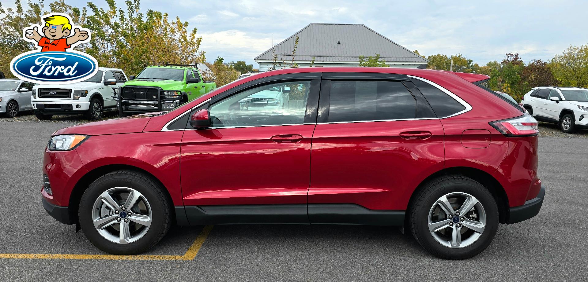 Used 2022 Ford Edge SEL with VIN 2FMPK4J9XNBA44294 for sale in Massena, NY