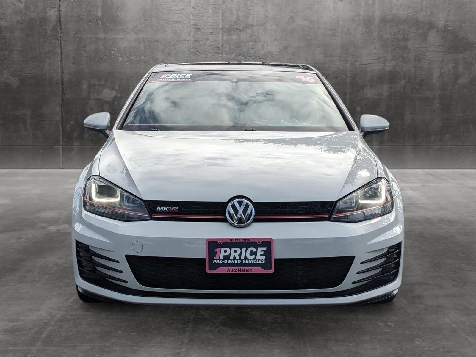 2016 Volkswagen Golf GTI Vehicle Photo in GREENACRES, FL 33463-3207