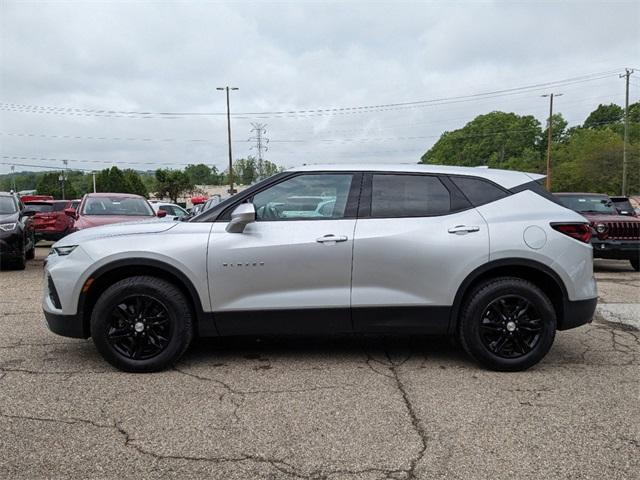 Used 2021 Chevrolet Blazer 1LT with VIN 3GNKBBRA1MS558651 for sale in Milford, OH