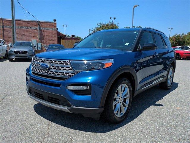 Used 2021 Ford Explorer Limited with VIN 1FMSK8FH4MGB33836 for sale in Tifton, GA