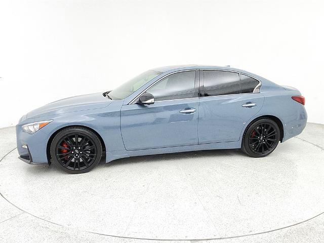 Used 2022 INFINITI Q50 RED SPORT with VIN JN1FV7DP3NM370275 for sale in Grapevine, TX