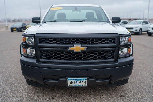 Used 2015 Chevrolet Silverado 1500 Work Truck 1WT with VIN 1GCNCPEH8FZ423417 for sale in Willmar, Minnesota
