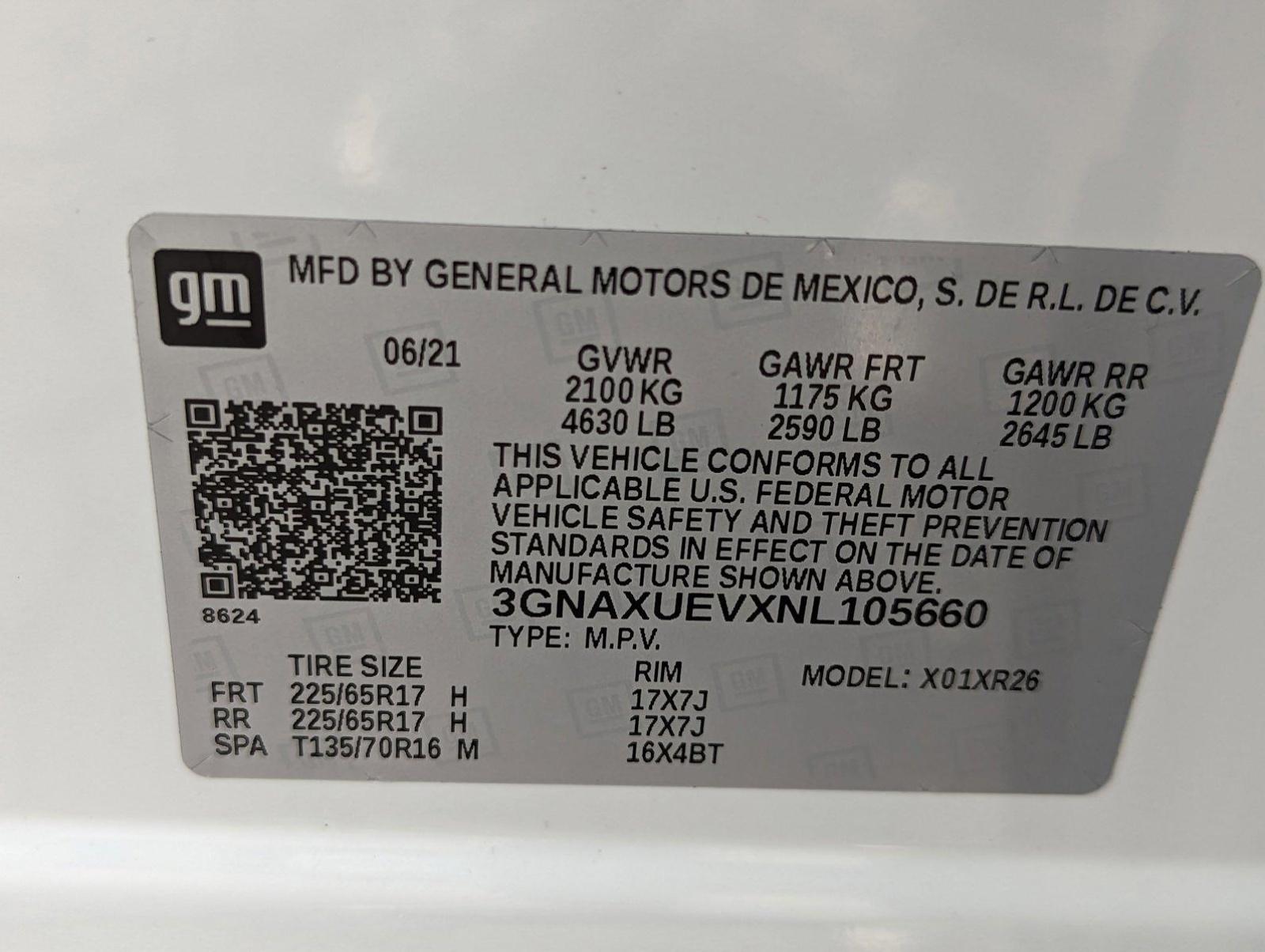 2022 Chevrolet Equinox Vehicle Photo in Spokane Valley, WA 99212