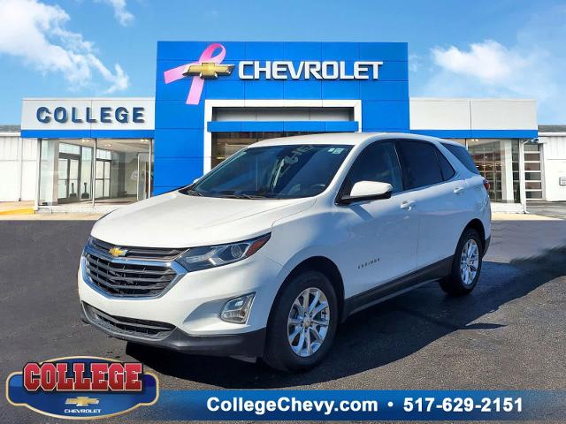 Used 2019 Chevrolet Equinox LT with VIN 2GNAXUEV2K6305478 for sale in Albion, MI