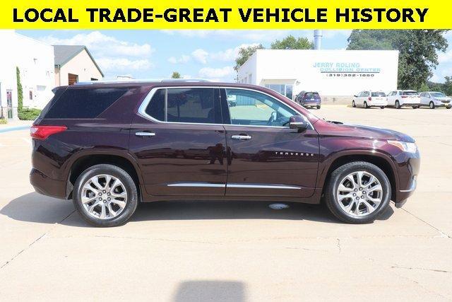 Used 2020 Chevrolet Traverse Premier with VIN 1GNEVKKW3LJ276909 for sale in Waverly, IA