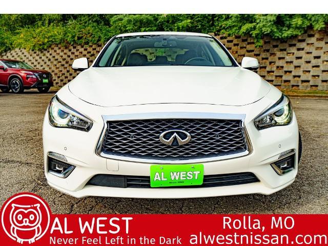 Used 2021 INFINITI Q50 LUXE with VIN JN1EV7BP1MM705417 for sale in Rolla, MO