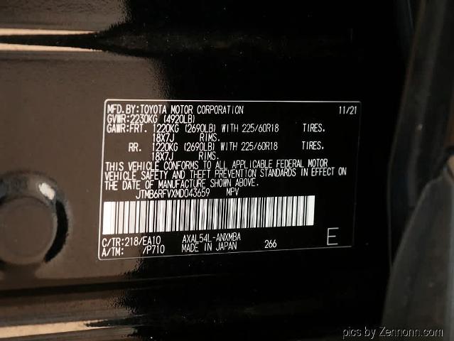 2021 Toyota RAV4 Vehicle Photo in LIBERTYVILLE, IL 60048-3287