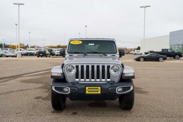 Used 2020 Jeep Wrangler Unlimited Sahara with VIN 1C4HJXEN2LW212896 for sale in Willmar, Minnesota