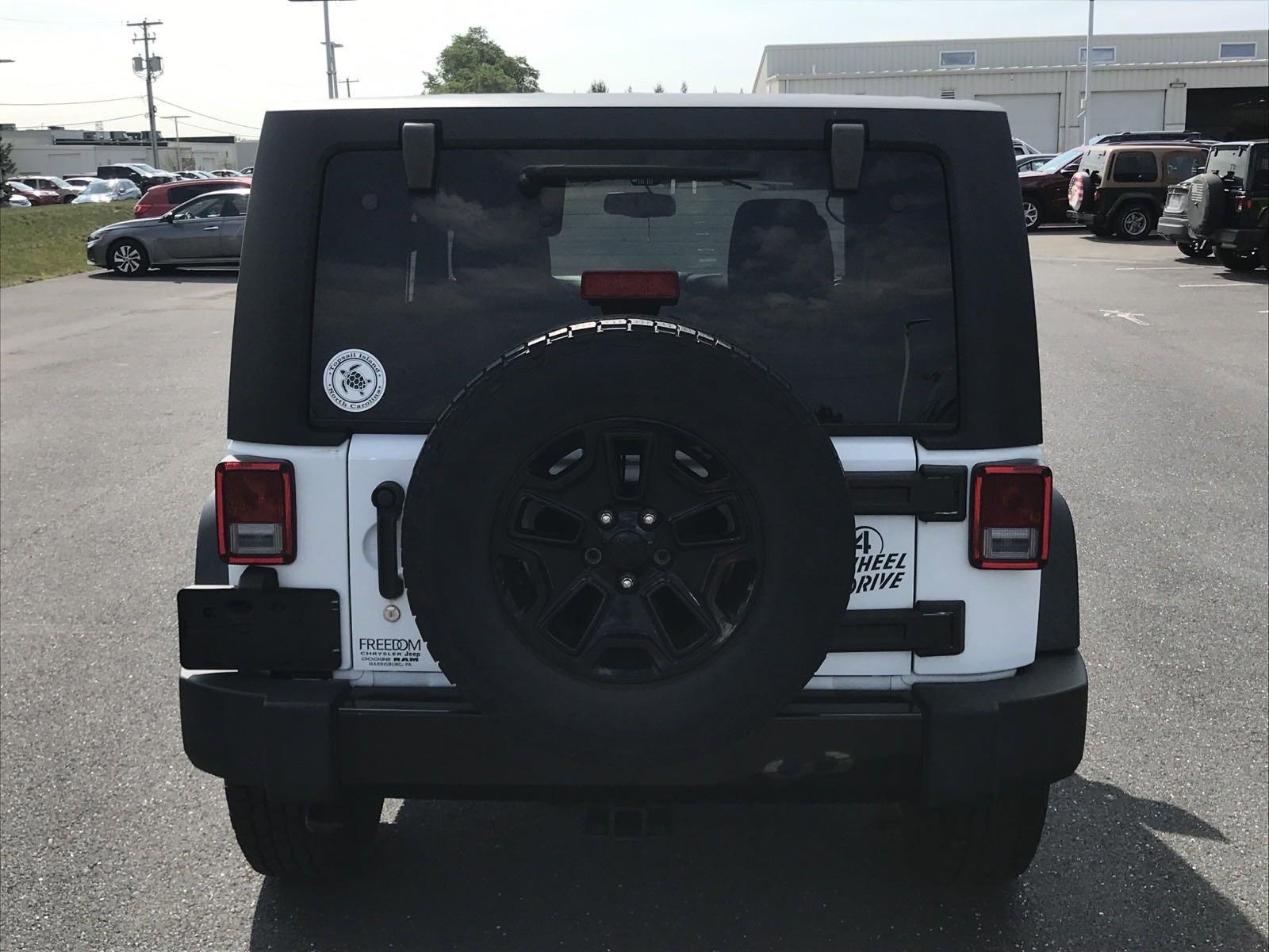 2016 Jeep Wrangler Vehicle Photo in Mechanicsburg, PA 17050-1707