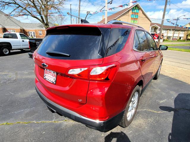 Used 2020 Chevrolet Equinox LT with VIN 3GNAXLEX8LS590945 for sale in East Palestine, OH