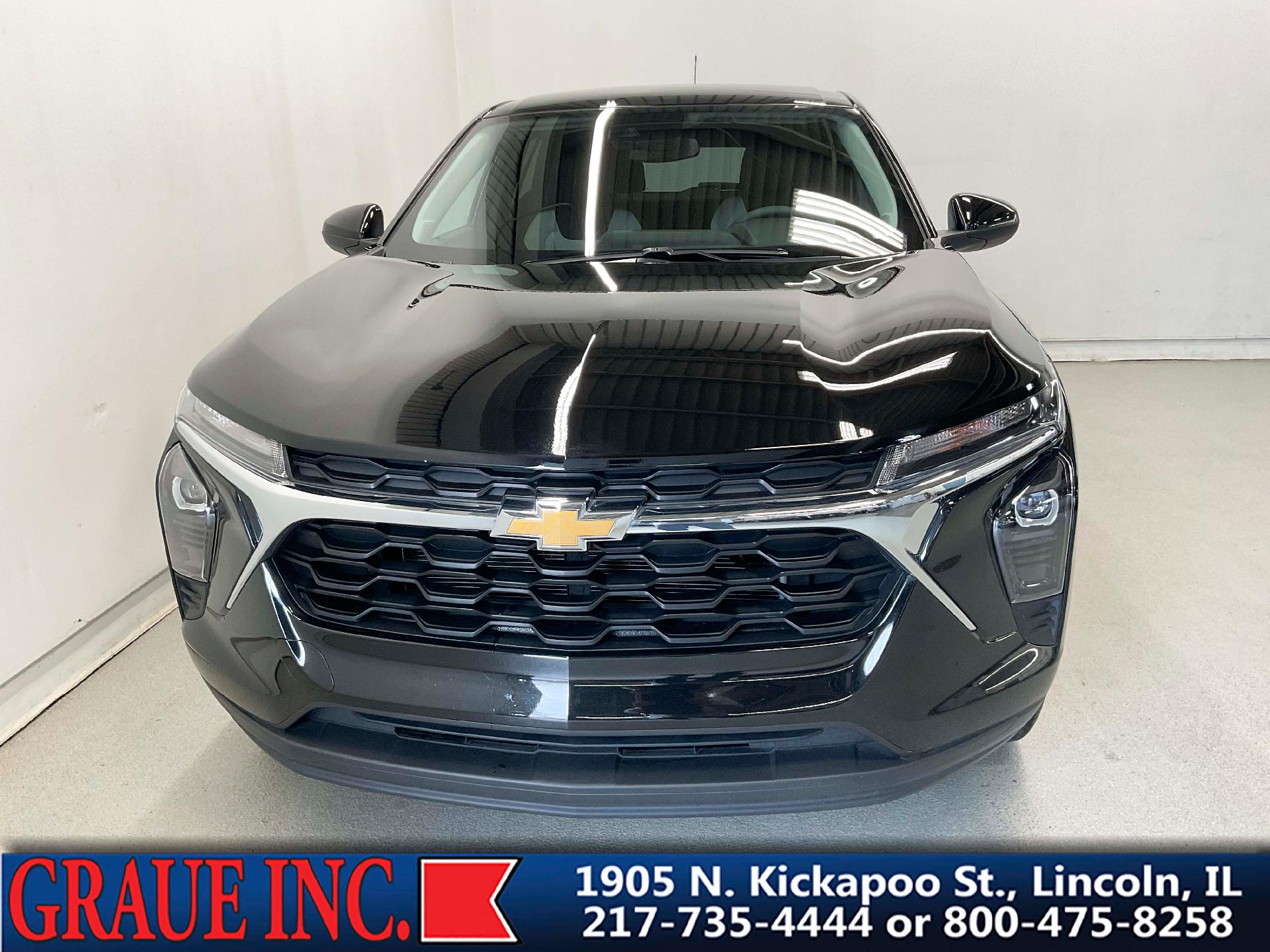 Used 2024 Chevrolet Trax LS with VIN KL77LFE28RC000078 for sale in Lincoln, IL