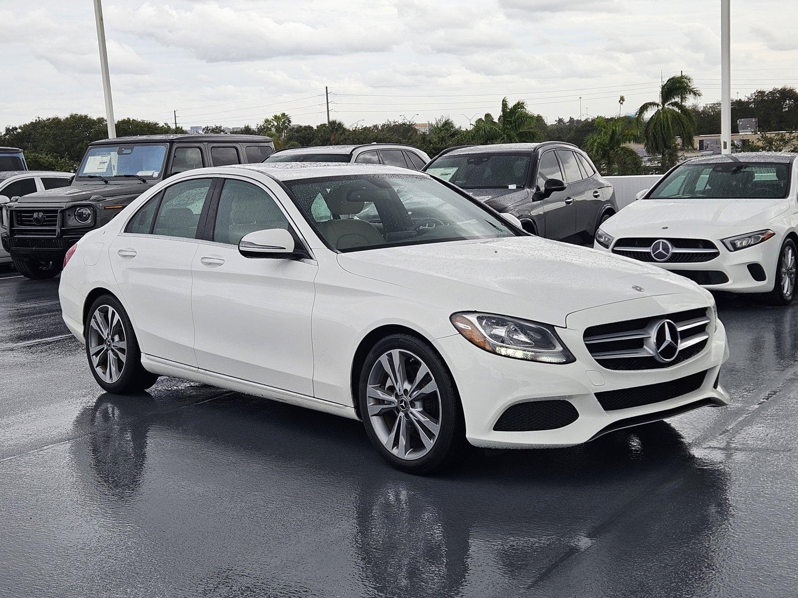 2018 Mercedes-Benz C-Class Vehicle Photo in Fort Lauderdale, FL 33316