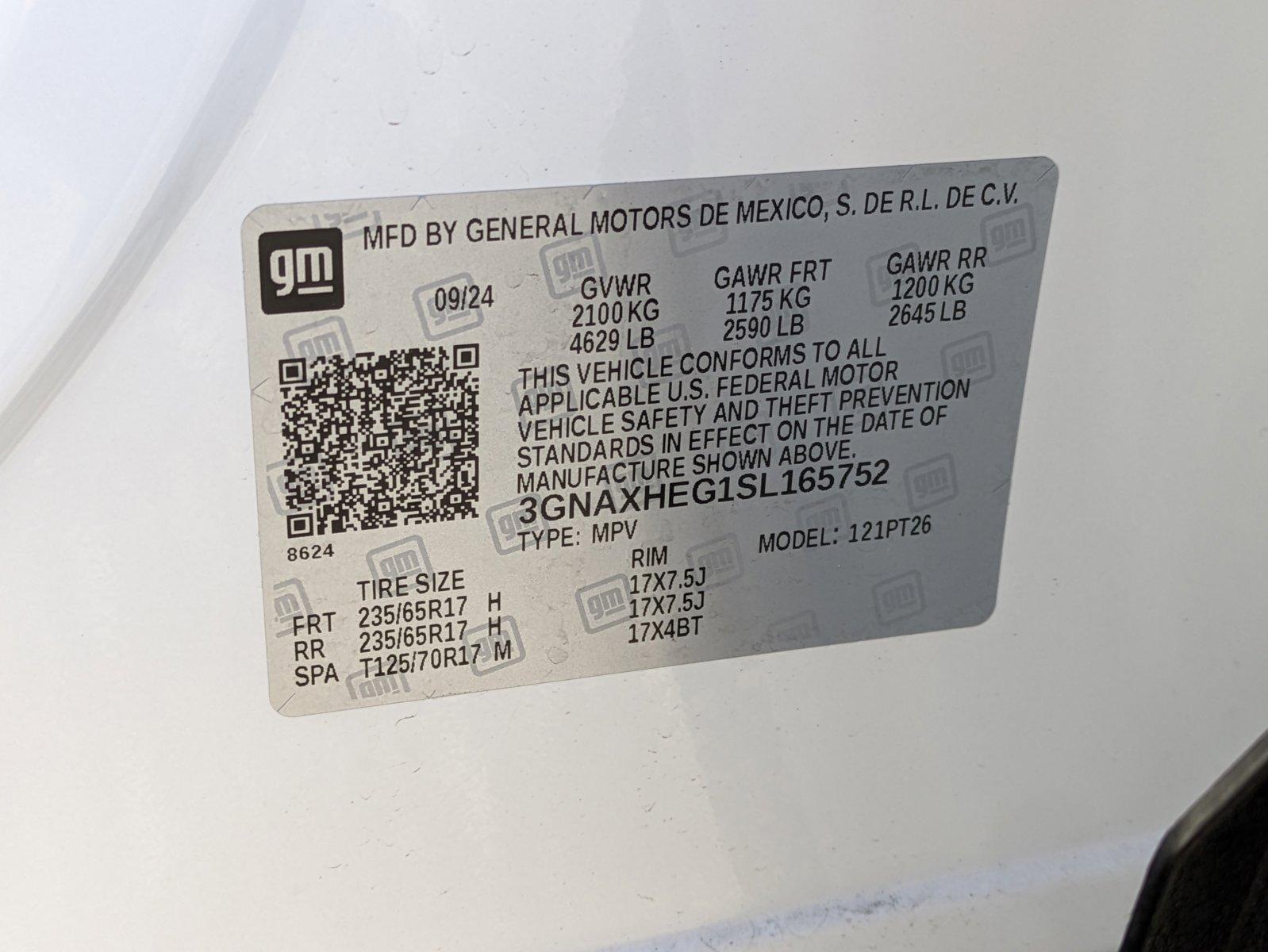 2025 Chevrolet Equinox Vehicle Photo in ORLANDO, FL 32812-3021