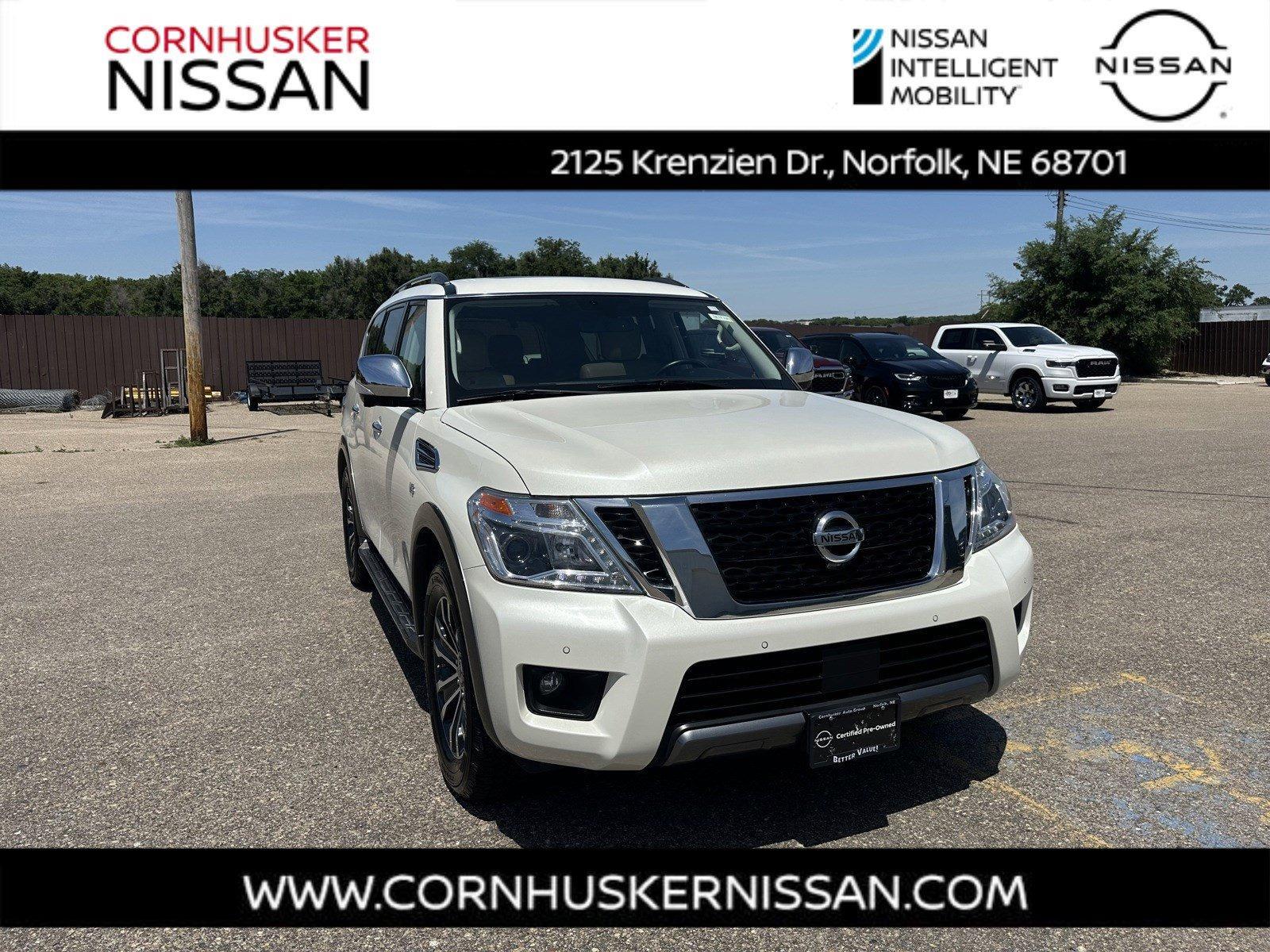 Certified 2020 Nissan Armada SL with VIN JN8AY2NC0LX517679 for sale in Norfolk, NE