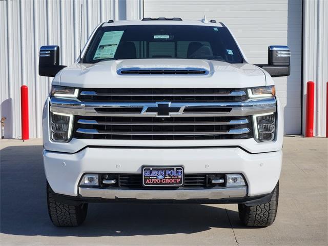 Used 2022 Chevrolet Silverado 2500HD High Country with VIN 1GC4YRE79NF303786 for sale in Sanger, TX