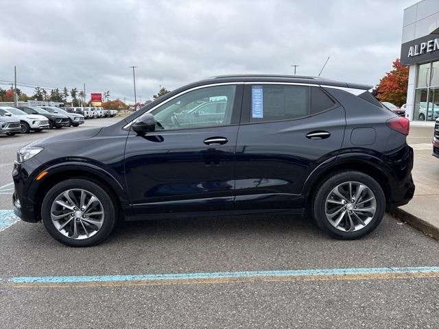 Certified 2021 Buick Encore GX Essence with VIN KL4MMGSL5MB076968 for sale in Alpena, MI