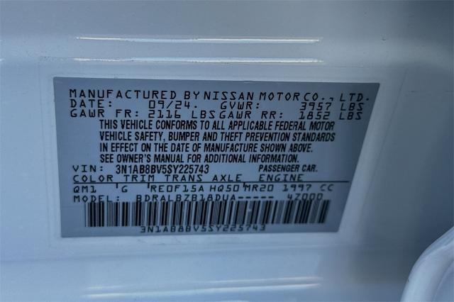 2025 Nissan Sentra Vehicle Photo in Salinas, CA 93907