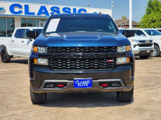 Used 2021 Chevrolet Silverado 1500 Custom with VIN 3GCPYCEL6MG200765 for sale in HOUSTON, TX