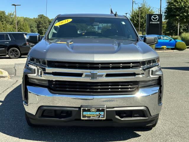 Used 2021 Chevrolet Silverado 1500 LT with VIN 3GCPYJEK9MG443210 for sale in Medford, NY